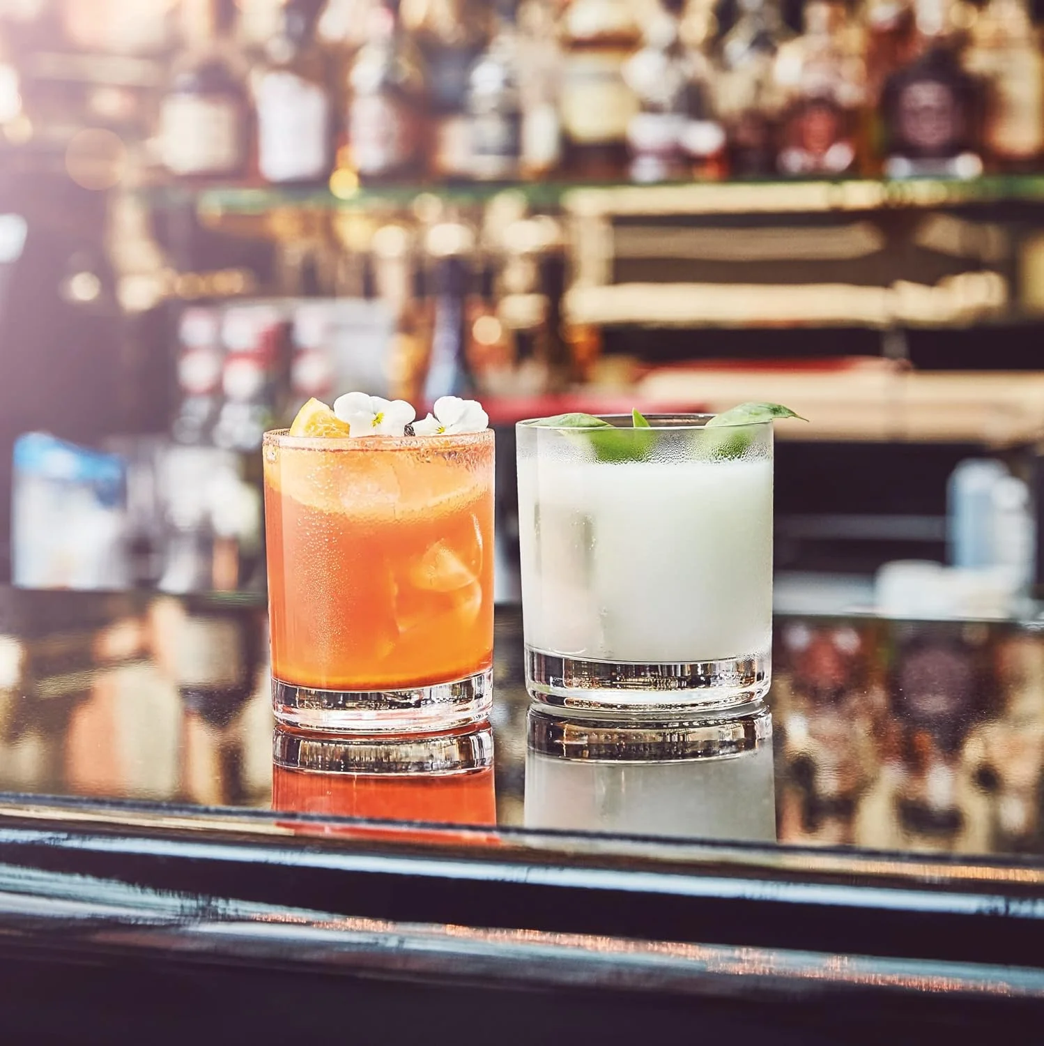 Arc Cardinal Precision On The Rocks Glass With Sheer Rim, Made In USA, 10.5-Ounce, Set Of 12