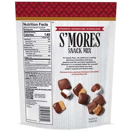 Fannie May S'mores Sharing Bag 5.0 oz Pack of 2