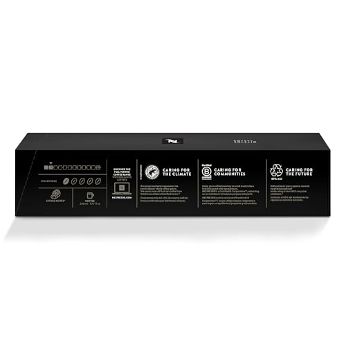 Nespresso Capsules Vertuo, Variety Pack, Medium and Dark Roast Coffee, 30 Count Coffee Pods, Brews 7.8 oz.