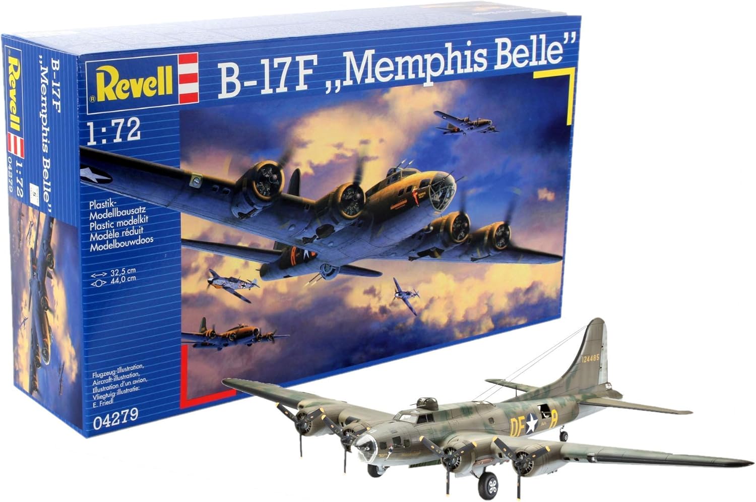 Revell of Germany B-17F Memphis Belle Plastic Model Kit