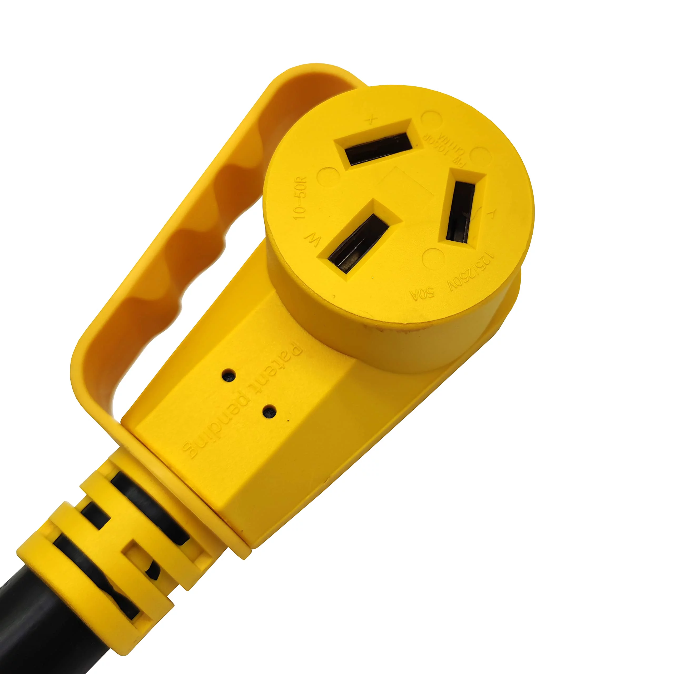 Parkworld 66082 NEMA 10-50 Extension Cord for Industrial Range, Stove, Oven and EV Charger, 3-Prong, 50 AMP, 250 Volts, 12500 Watts (20FT)