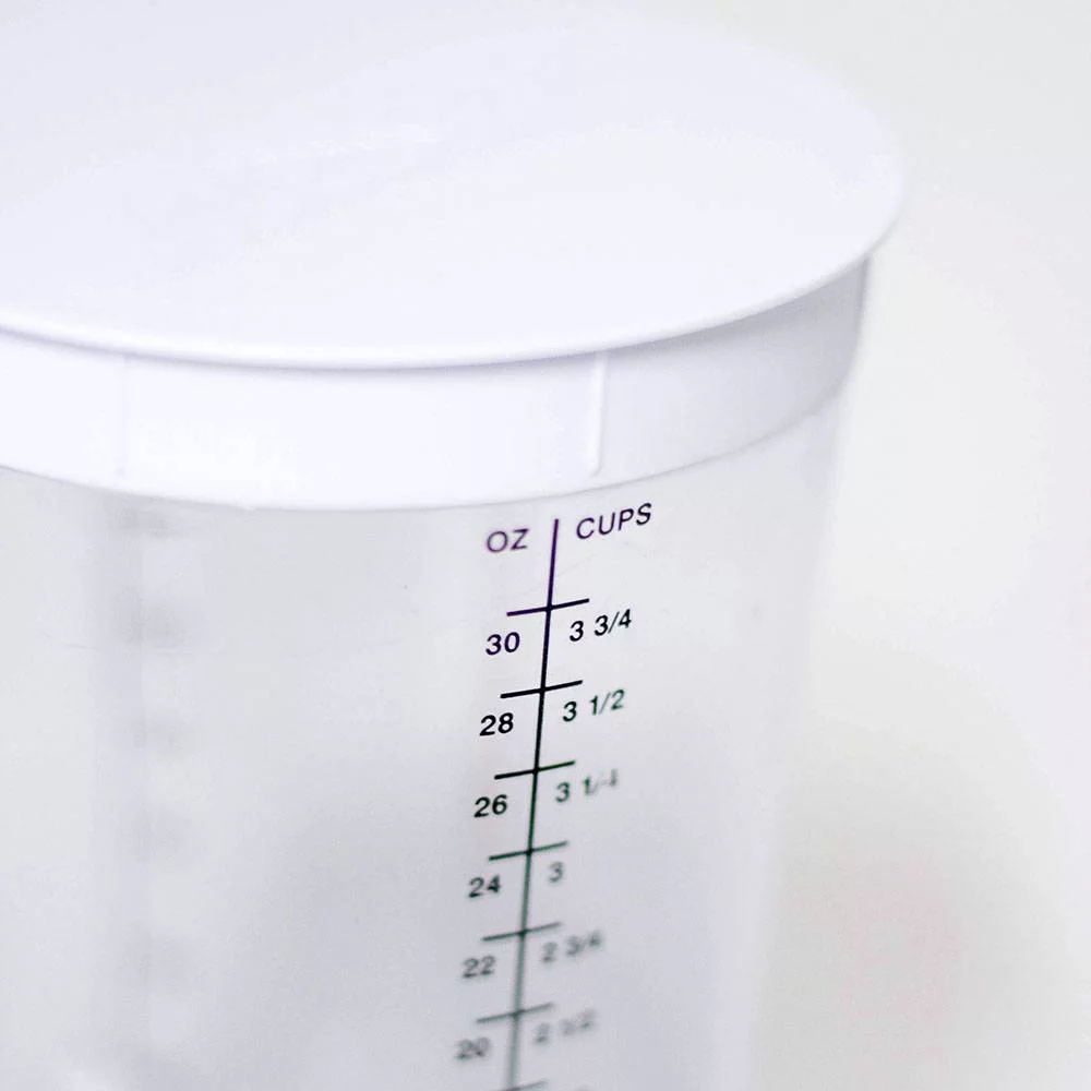 Norpro Batter Dispenser Soft Grip Handle 4 Cups Clear with Measurements