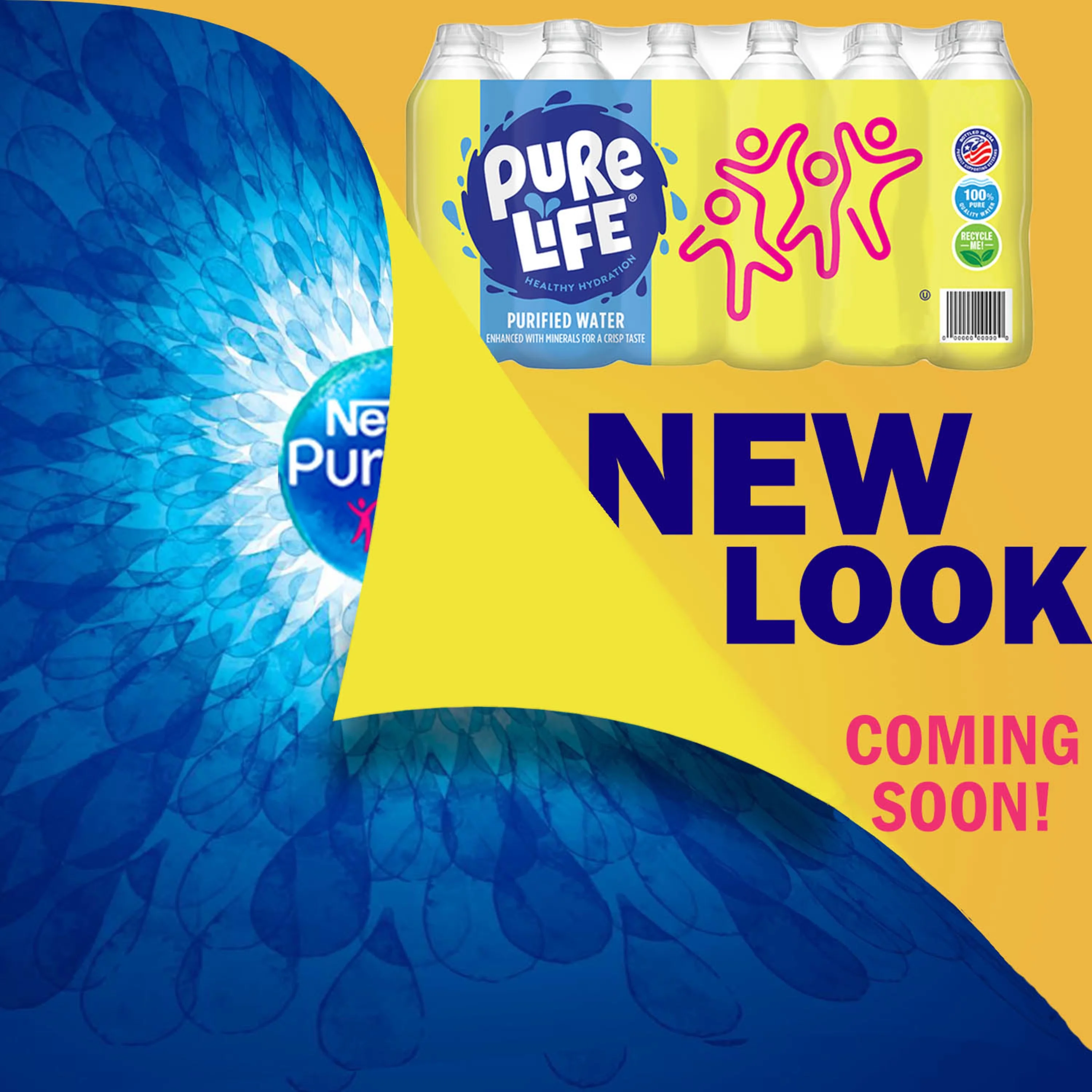 Pure Life Purified Water, 20 Fl Oz, Plastic Bottled Water (24 Pack)