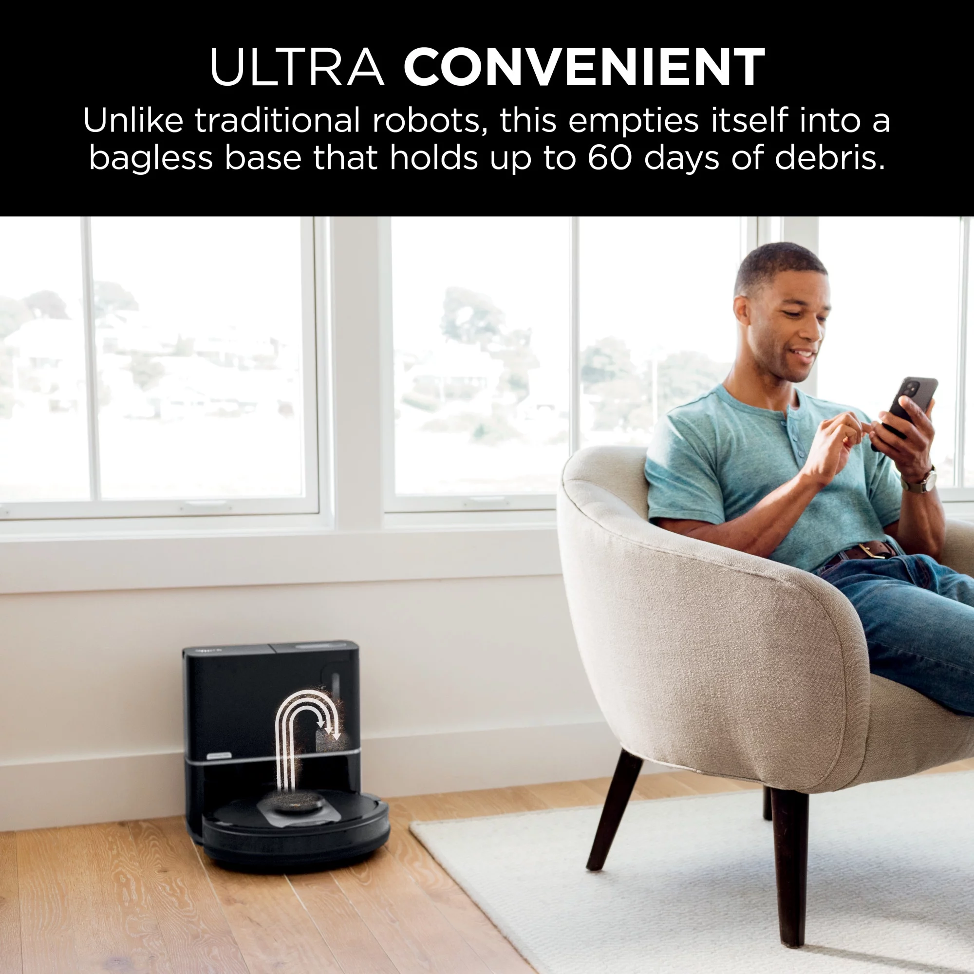 Shark AI Ultra Robot Self-Empty