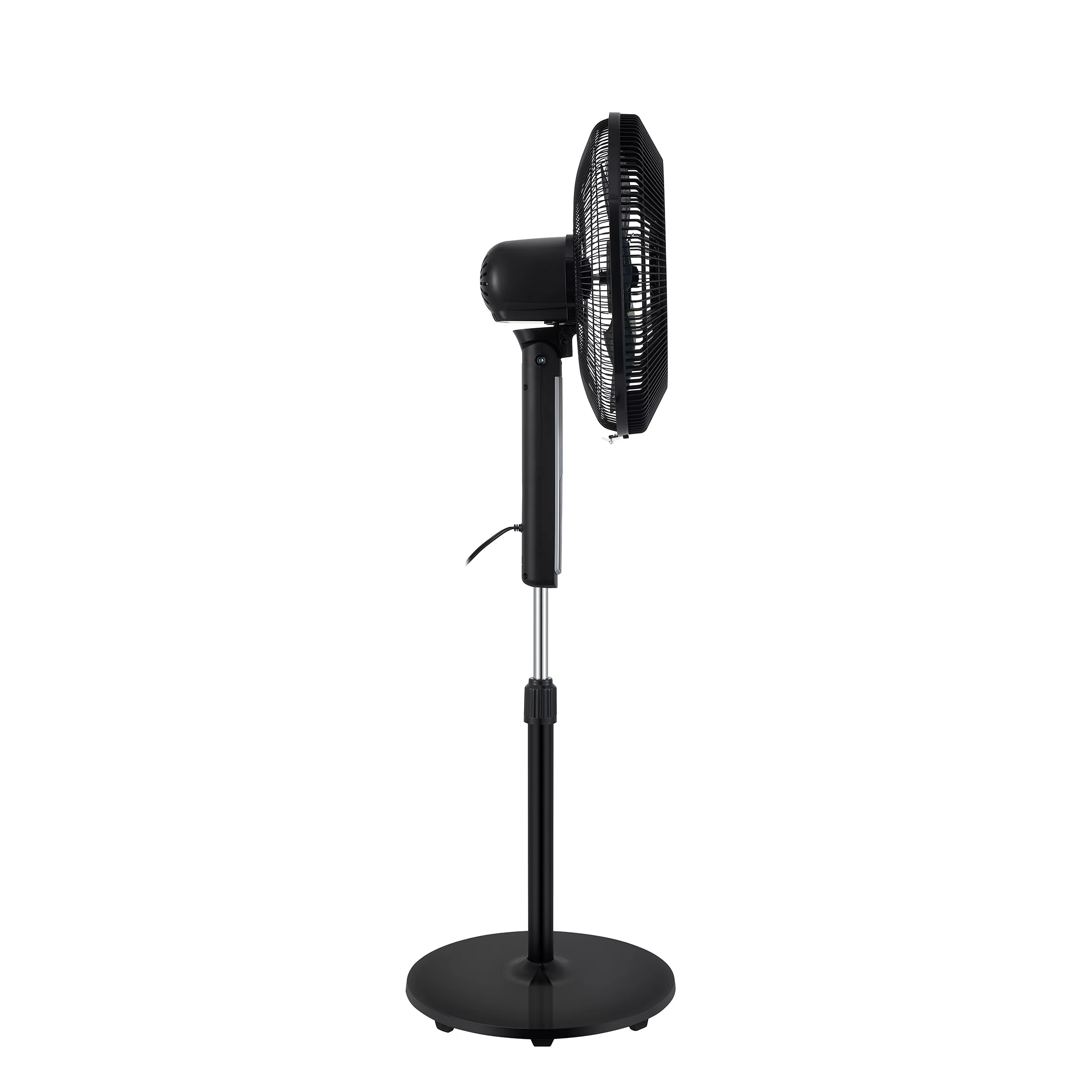 Midea 16-inch Smart Pedestal DC Fan with Wi-Fi, Black