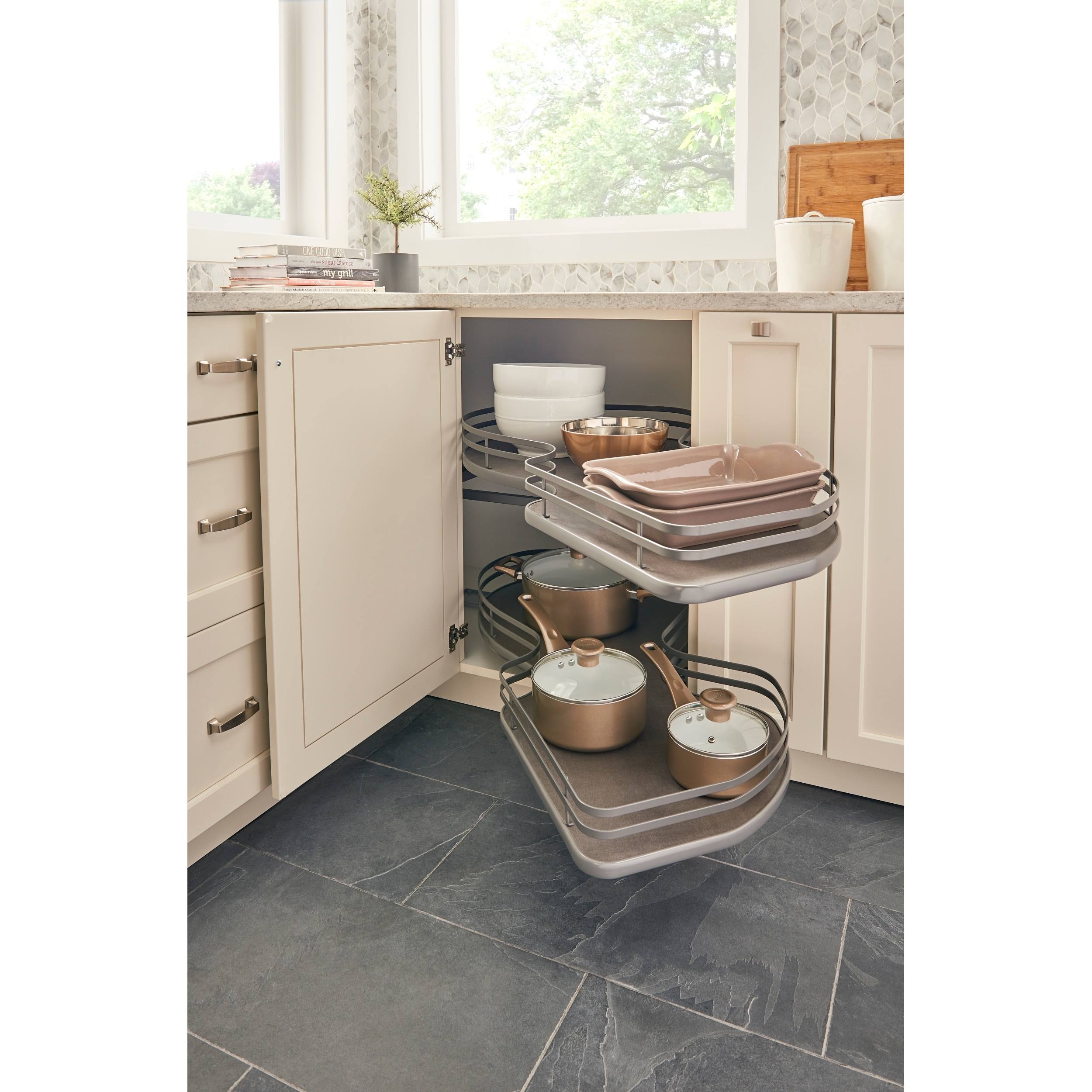 Rev-A-Shelf Blind Corner Cabinet Organizer, Gray