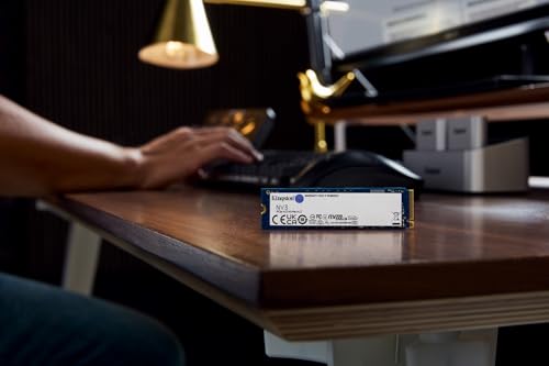 Kingston NV3 1TB M.2 2280 NVMe SSD | PCIe 4.0 Gen 4x4 | Up to 6000 MB/s | SNV3S/1000G