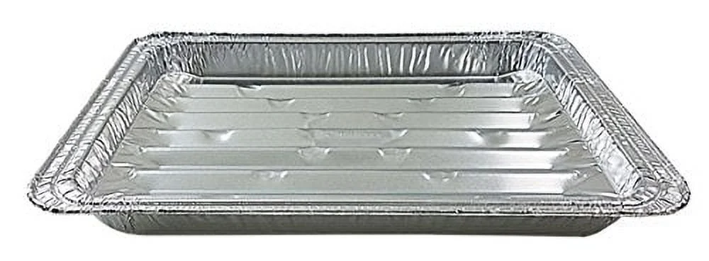 Handi-Foil Disposable Aluminum Foil Broiler Baking Cooking Pan - HFA REF # 333 (50)