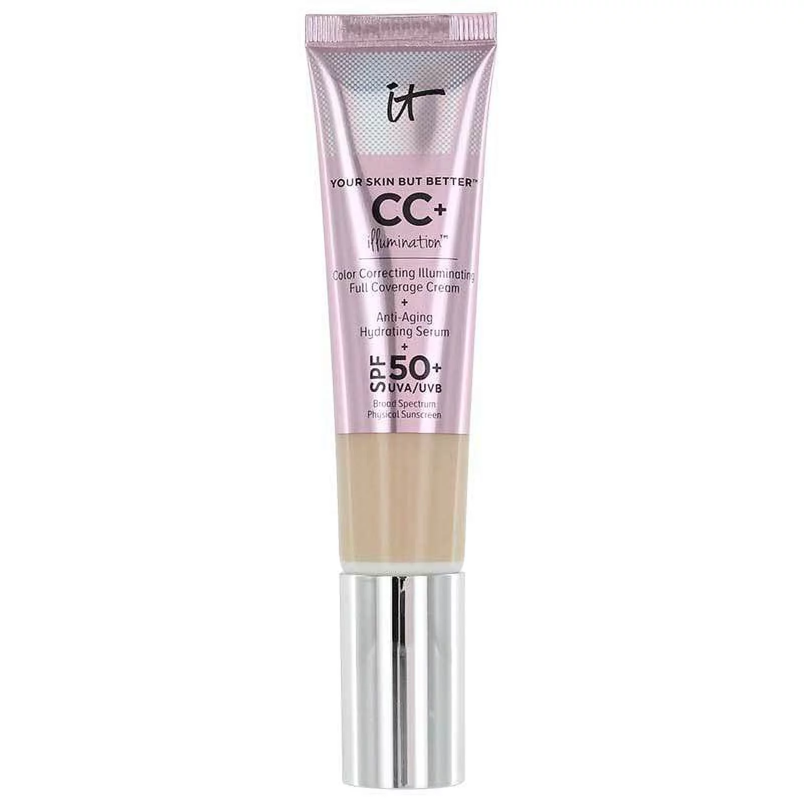 It Cosmetics Your Skin But Better CC Illumination with SPF 50, 1.08 Ounce, Fair