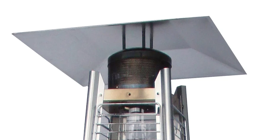 AZ Patio 4-sided Glass Tube Heater Sheild