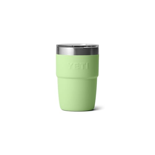 YETI Rambler 8 oz Stackable Cup, Stainless Steel, Vacuum Insulated Espresso Cup with MagSlider Lid
