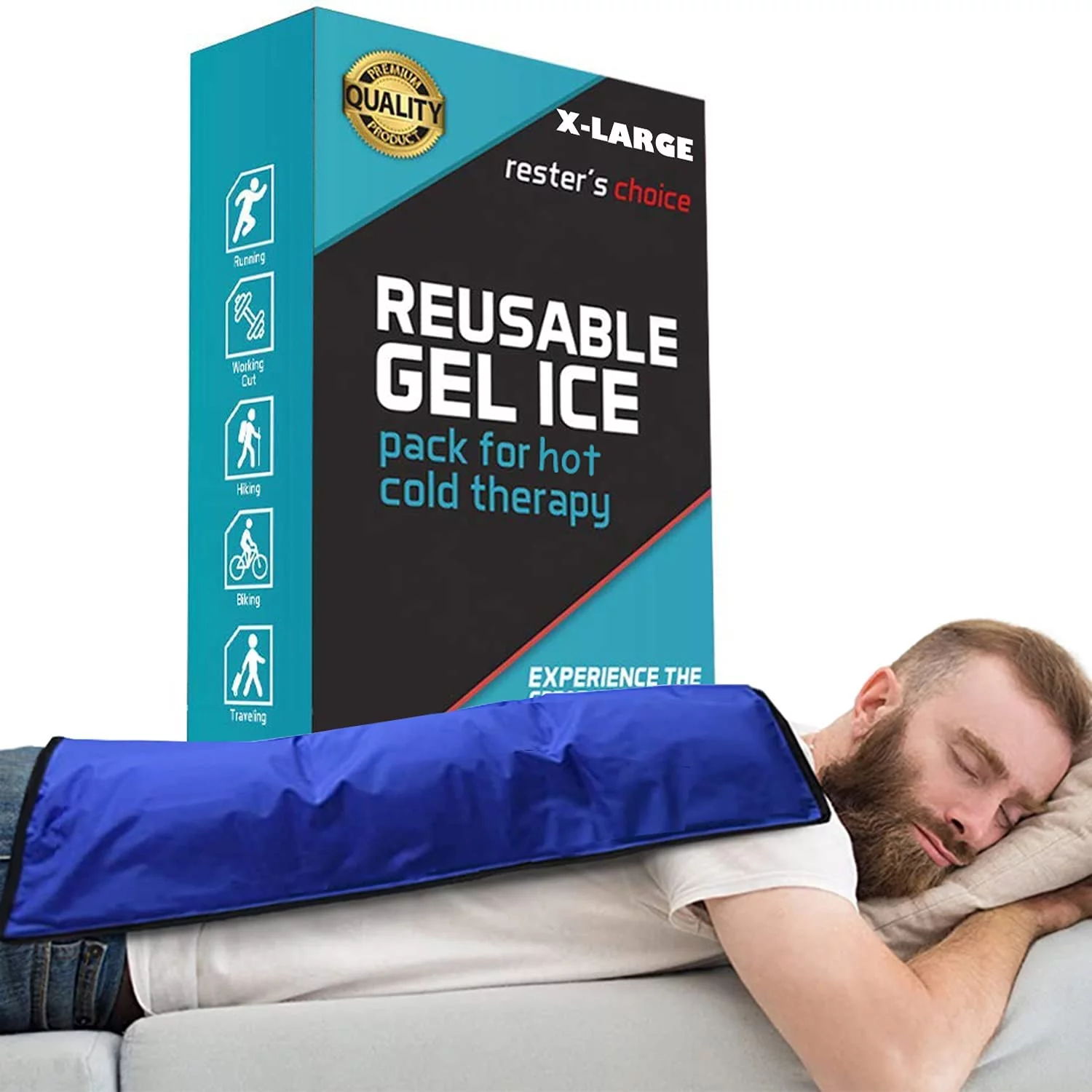 Rester's Choice Cold Therapy Flexible Reusable Cold Pack