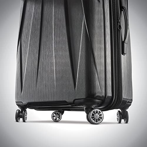 Samsonite Centric 2 Hardside Expandable Luggage with Spinner Wheels, Black, Carry-On 20-Inch