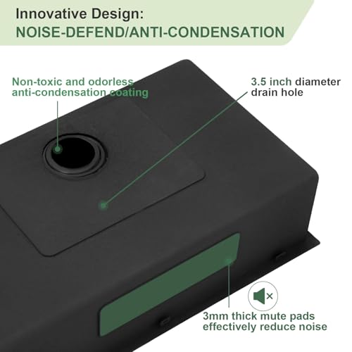 25 Inch Utility Laundry Sink Drop In 16 Gauge Stainless Steel Single Bowl Laundry Room Sink Laundry & Utility Room Kitchen Sinks 25