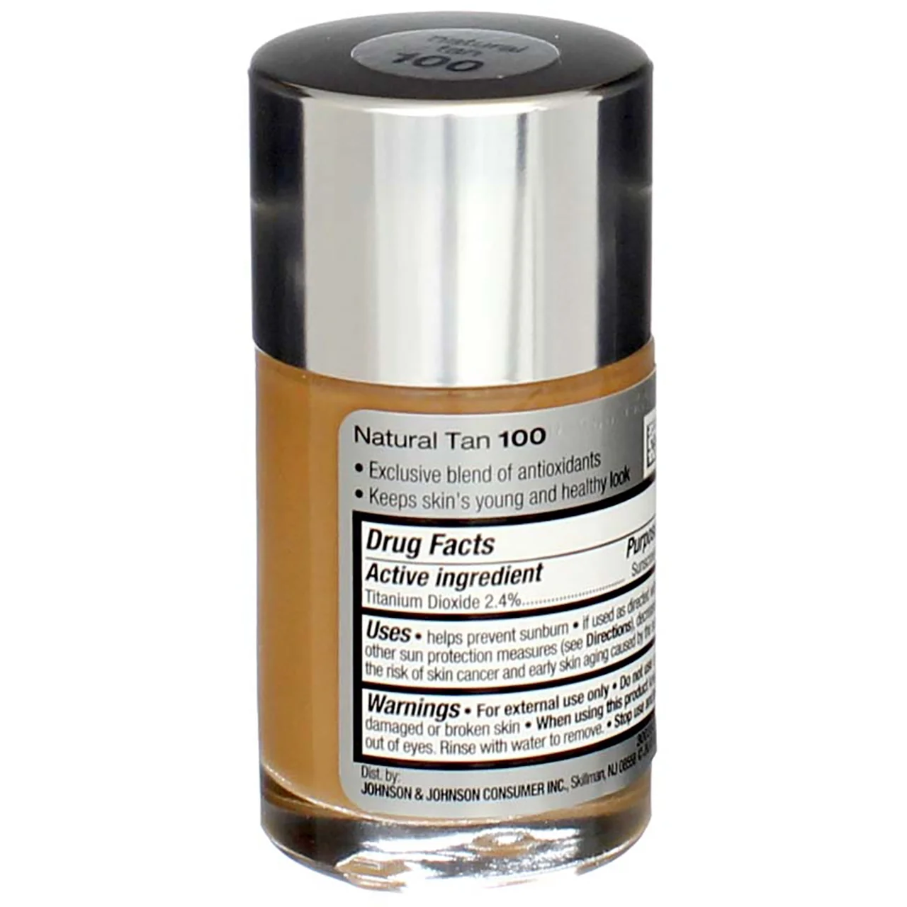 Neutrogena Healthy Skin Liquid Makeup SPF 20, Natural Tan [100], 1 oz (Pack of 2)