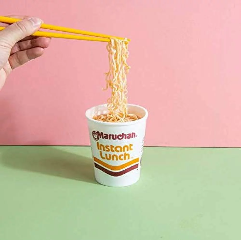 Maruchan Ramen Cup Noodles Instant- Spicy Beef and Spicy Chicken 2 Flavors - Quantity of 24 by LRB