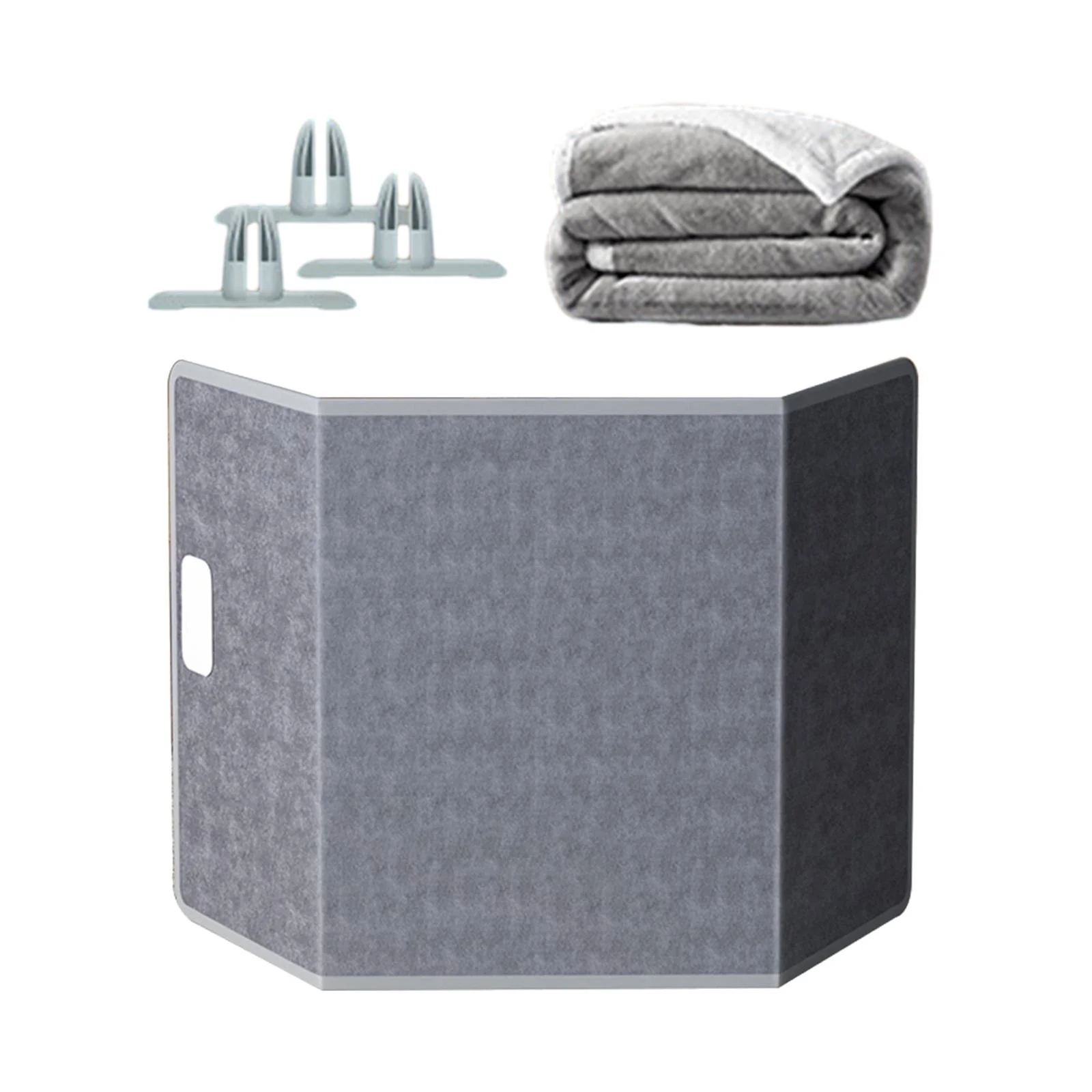 Portable Space Heater Energy Saving Mute Quick Heating Panel with Blanket