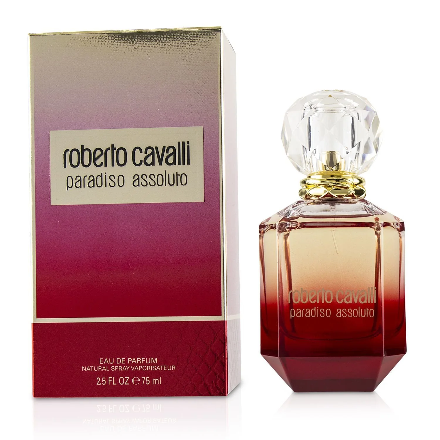 Roberto Cavalli Paradiso Assoluto Eau De Parfum Spray  75ml/2.5oz