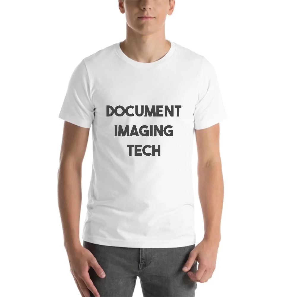 Undefined Gifts L Document Imaging Tech Bold T Shirt Short Sleeve Cotton T-Shirt