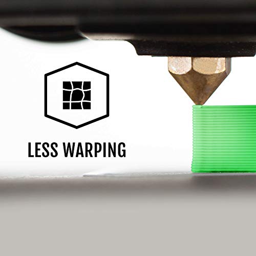 HATCHBOX 1.75mm Black PLA 3D Printer Filament, 1 KG Spool, Dimensional Accuracy +/- 0.03 mm, 3D Printing Filament