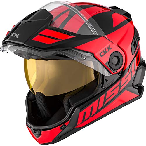 CKX Mission Full Face Helmet Space Electric Double Shield