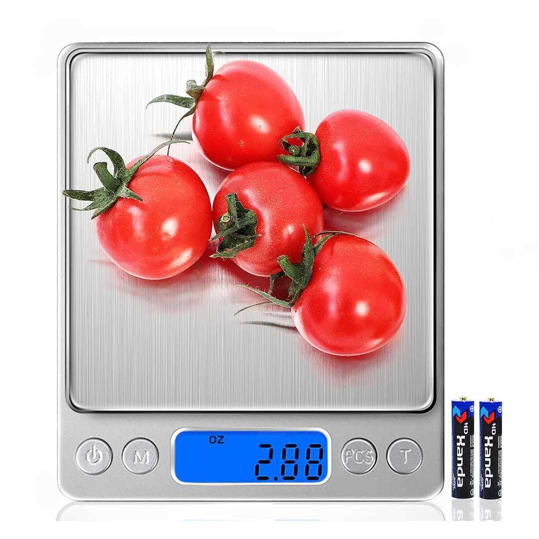 Food Scale Digital Kitchen Scale for Food Ounces and Grams Small Electronic Pocket Scale for Weight Loss