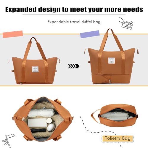 Merax Suitcase Set Softside 3-Piece Expandable Luggage with TSA Lock Spinner Wheels Lightweight Upright Luggage with Travel Bag(22/26/30 IN, Deep Blue)