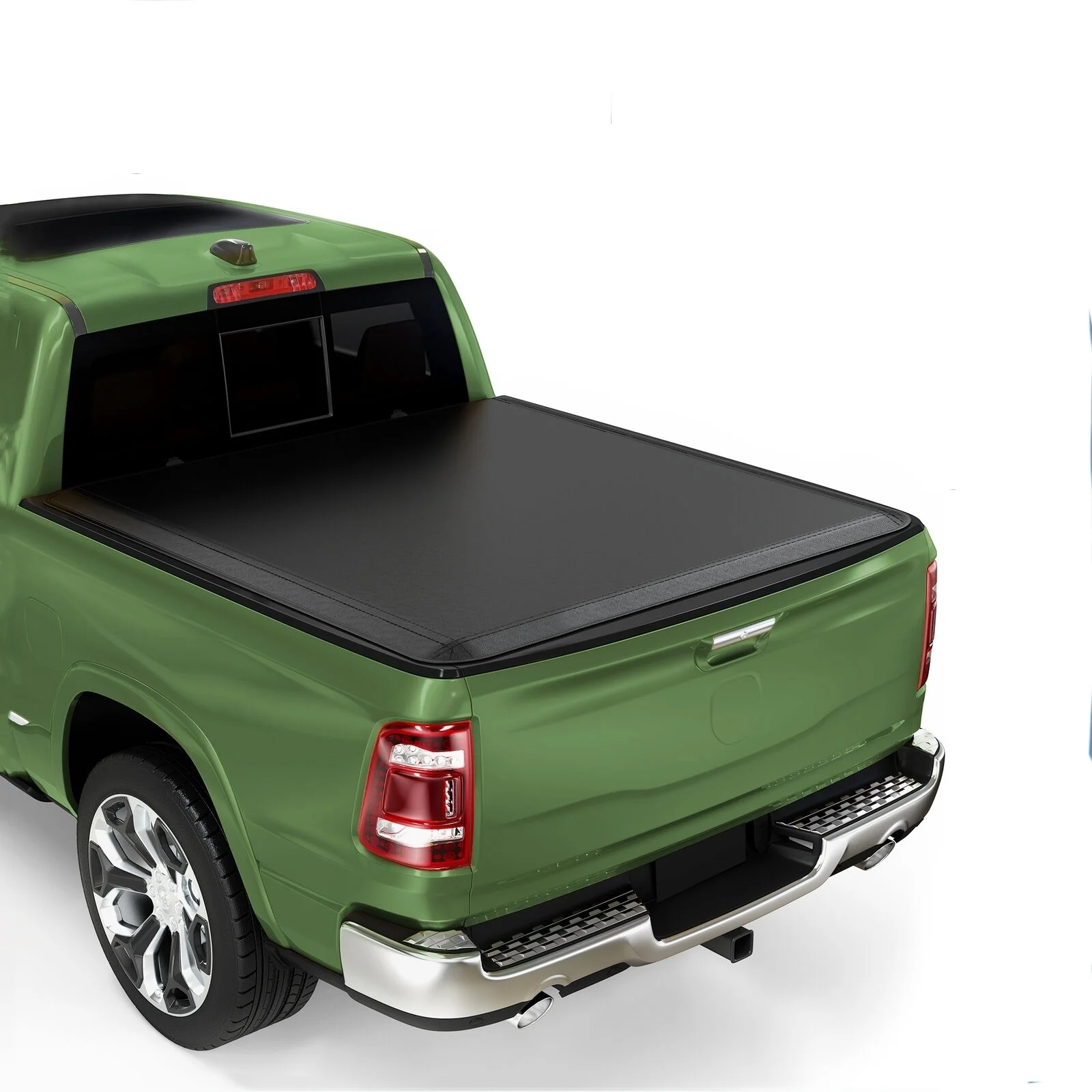 Ledkingdomus 5.8 ft Soft Tri-fold Truck Bed Tonneau Cover for 2019-2023 Chevy Silverado/GMC Sierra 1500 New Body Style