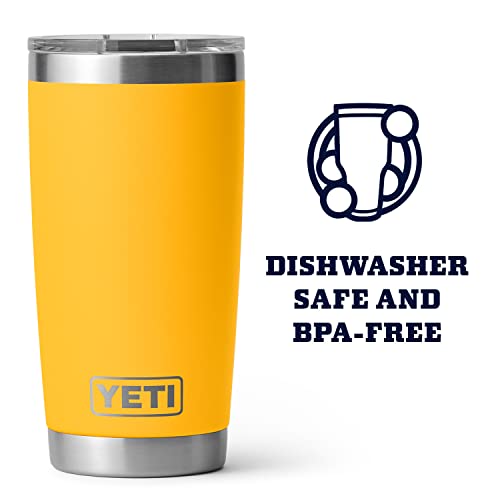 YETI Rambler 20 oz Stainless Steel Vacuum Insulated Tumbler w/MagSlider Lid
