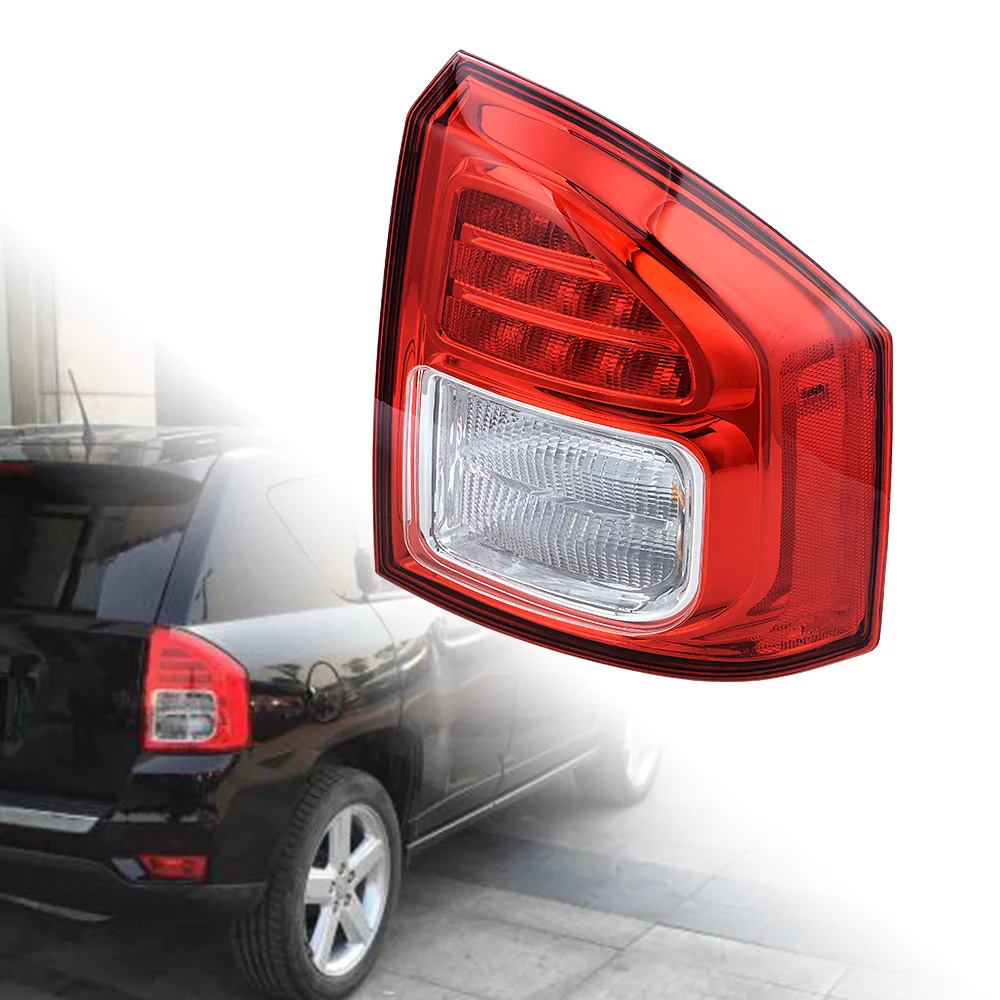 Astra Depot Passenger Right Side Rear Brake Tail Light Assembly Replacement for Jeep Compass 2011-2014