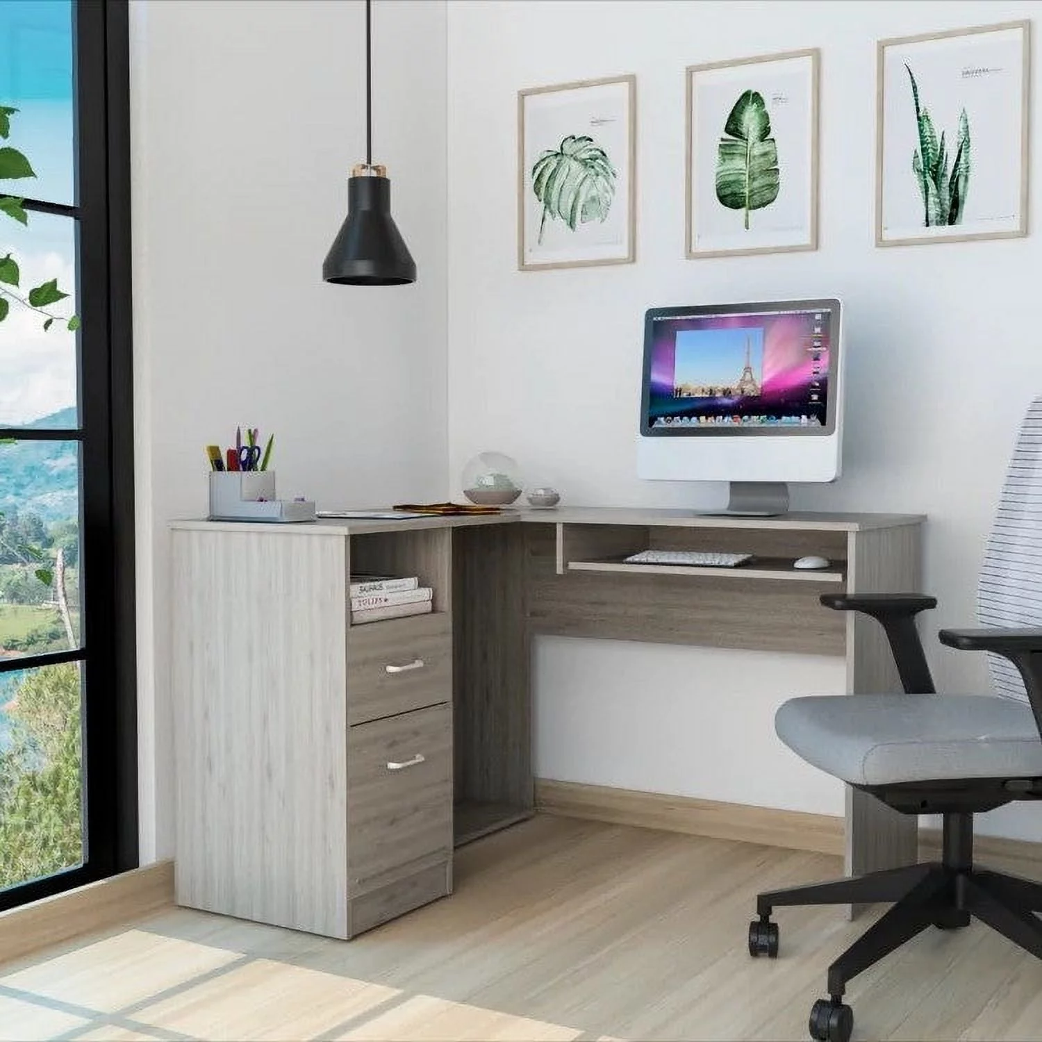 Boahaus Nagpur Desk (Gray)