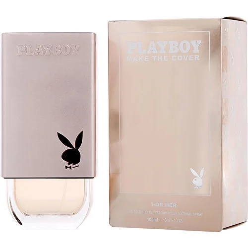 PLAYBOY MAKE THE COVER 3.4 oz EDT Spray for Women - Unleash Your Inner Cover Girl