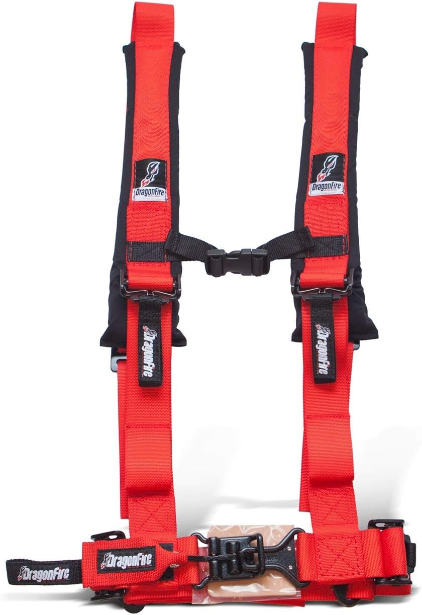 Set of 2 Dragonfire Racing 4-Point Harness 2
