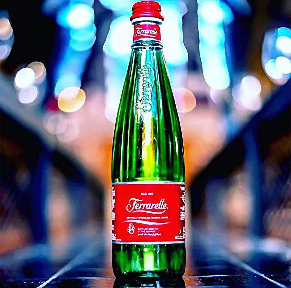 Sparkling Natural Mineral Water  750 Ml (6 Glass Bottles)