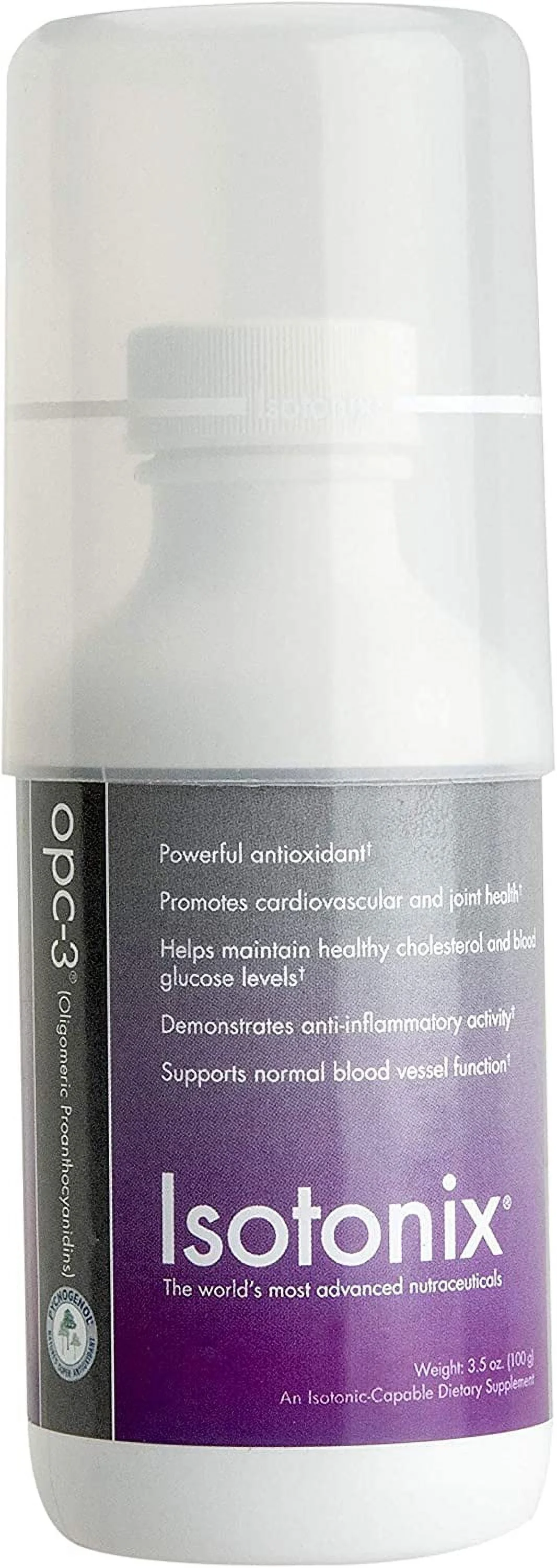 Isotonix OPC-3, Promotes Cardiovascular Health, Joint Health, Healthy Cholesterol, Promotes Healthy Blood Vessel Dilation, Market America (30 Servings)