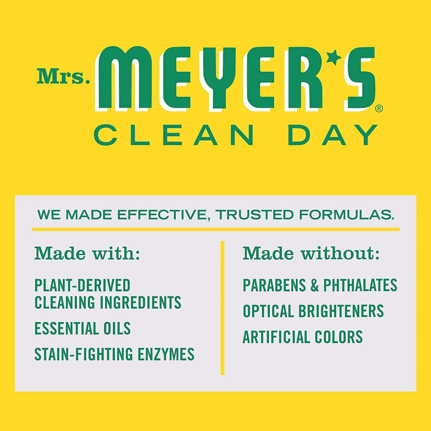 Mrs. Meyer's Clean Day 70112 Laundry Detergent, Honeysuckle Scent, 64-oz. Concentrate - Quantity 1