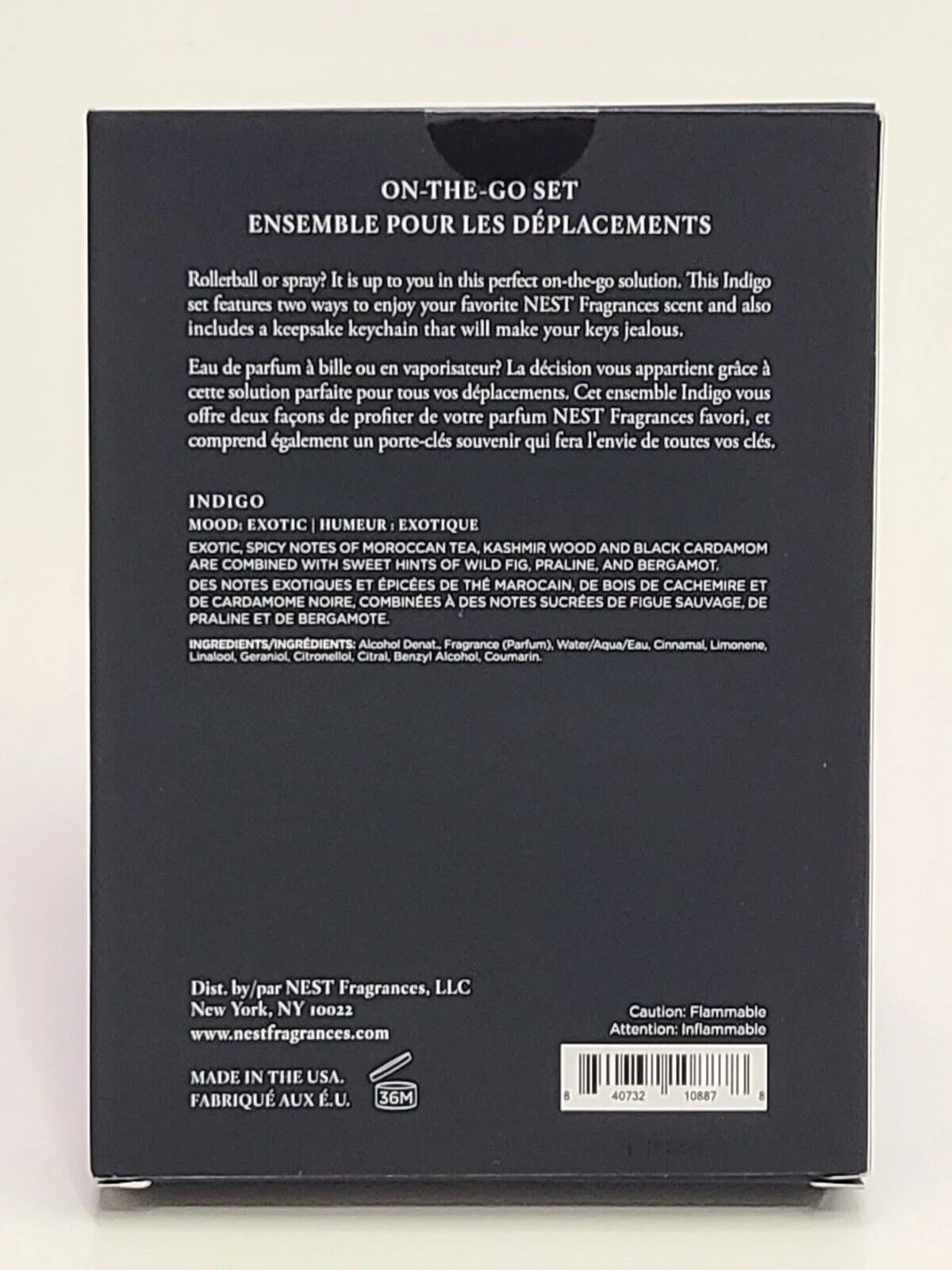 NEST Fragrances Indigo Eau de Parfum & Keychain Spray 2-Piece Set