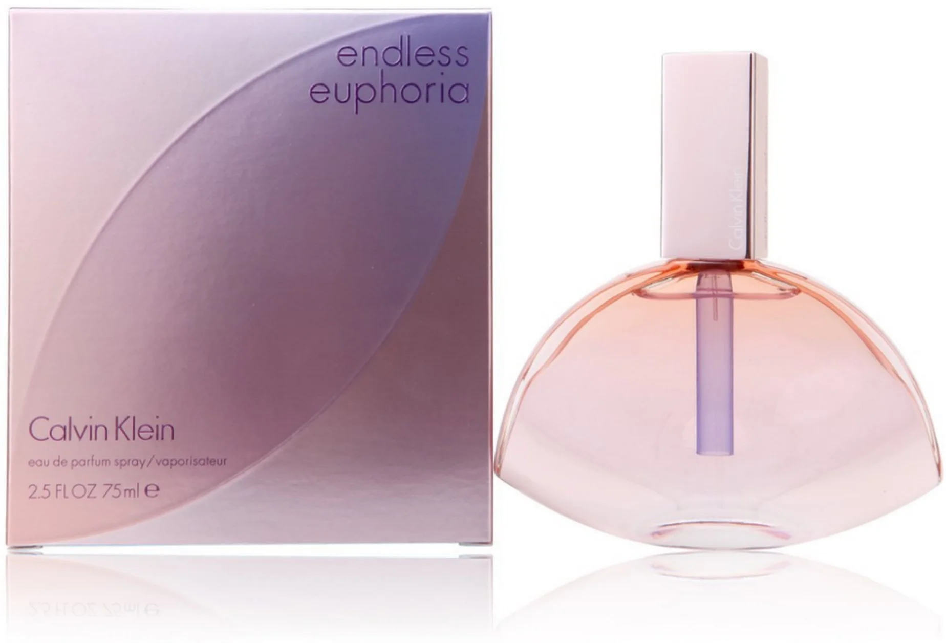 Endless Euphoria By Calvin Klein Eau de Parfum Spray for Women 2.5 oz (Pack of 6)