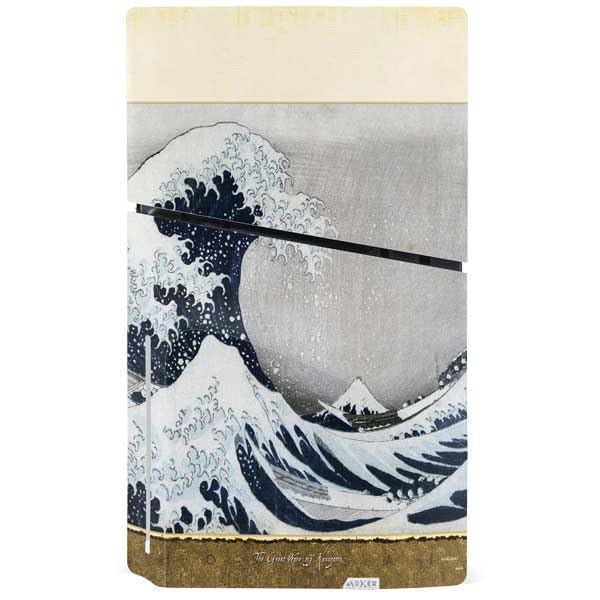 Skinit Decal Gaming Skin Compatible with PS5 Slim Disk Console - Officially Licensed Green Wheat Fields by Vincent Van Gogh Design