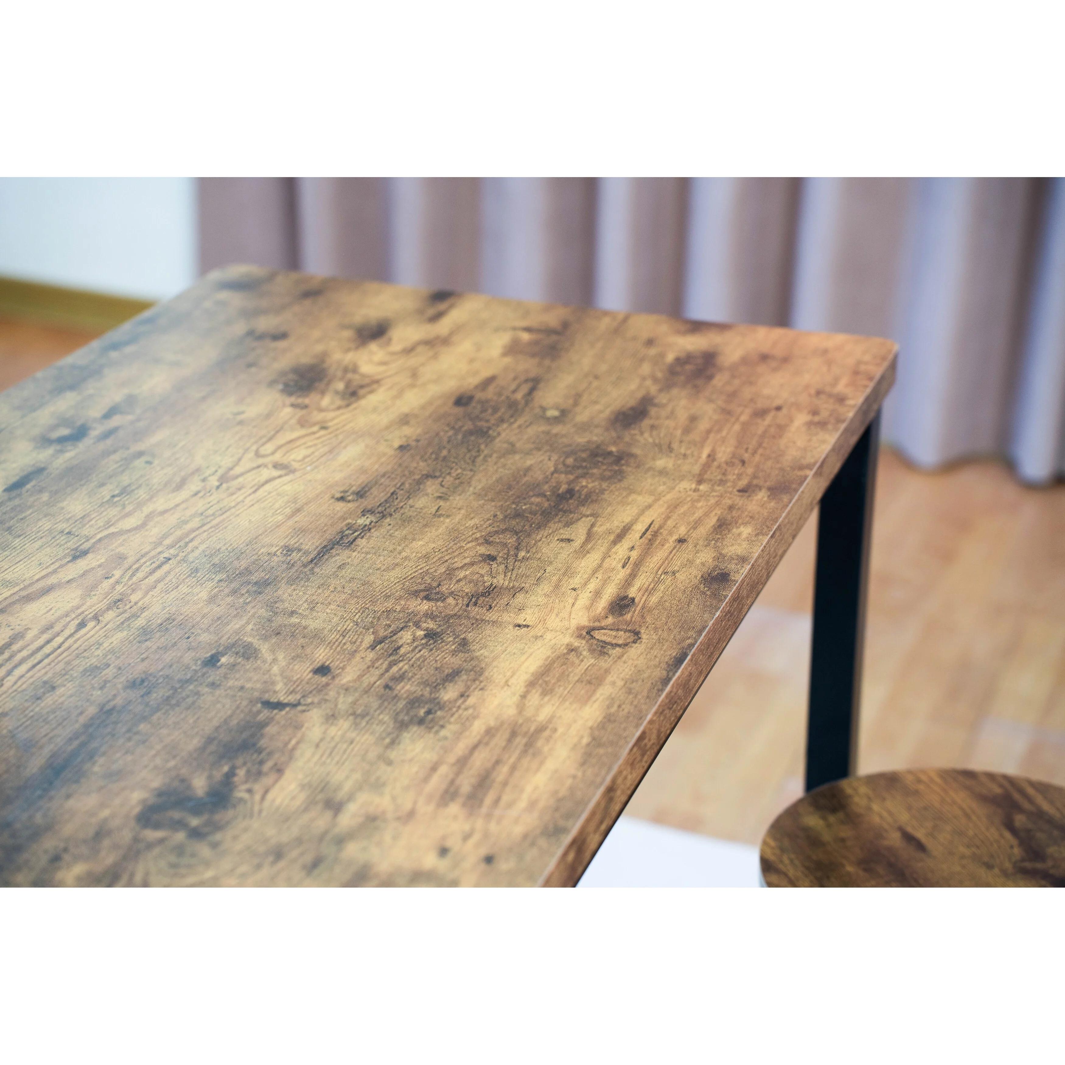 Modern 5-Piece Dining Table Set with Ergonomic Design, Space-Saving