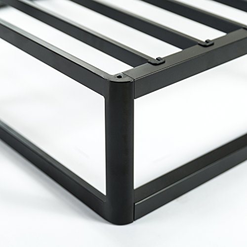 ZINUS Quick Lock Metal Smart Box Spring, 9 Inch Mattress Foundation, Strong Metal Structure, Easy Assembly, Queen, White