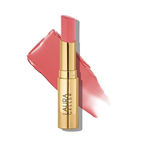 LAURA GELLER NEW YORK Jelly Balm Moisturizing Tinted Lip Balm - Sheerly Amazing - Hydrating Vitamin E - Semi-Shine Finish