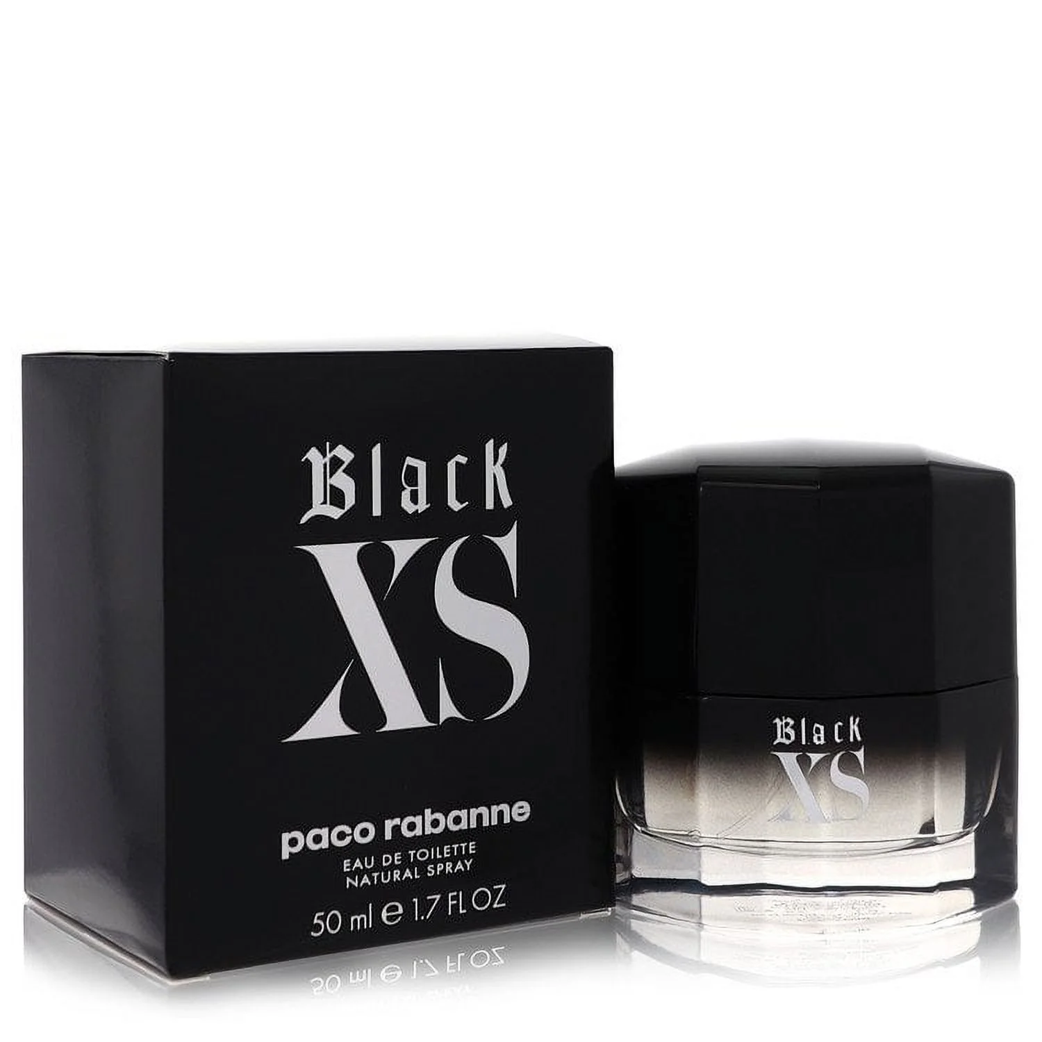 Black XS by Paco Rabanne Eau De Toilette Spray 1.7 oz for Men