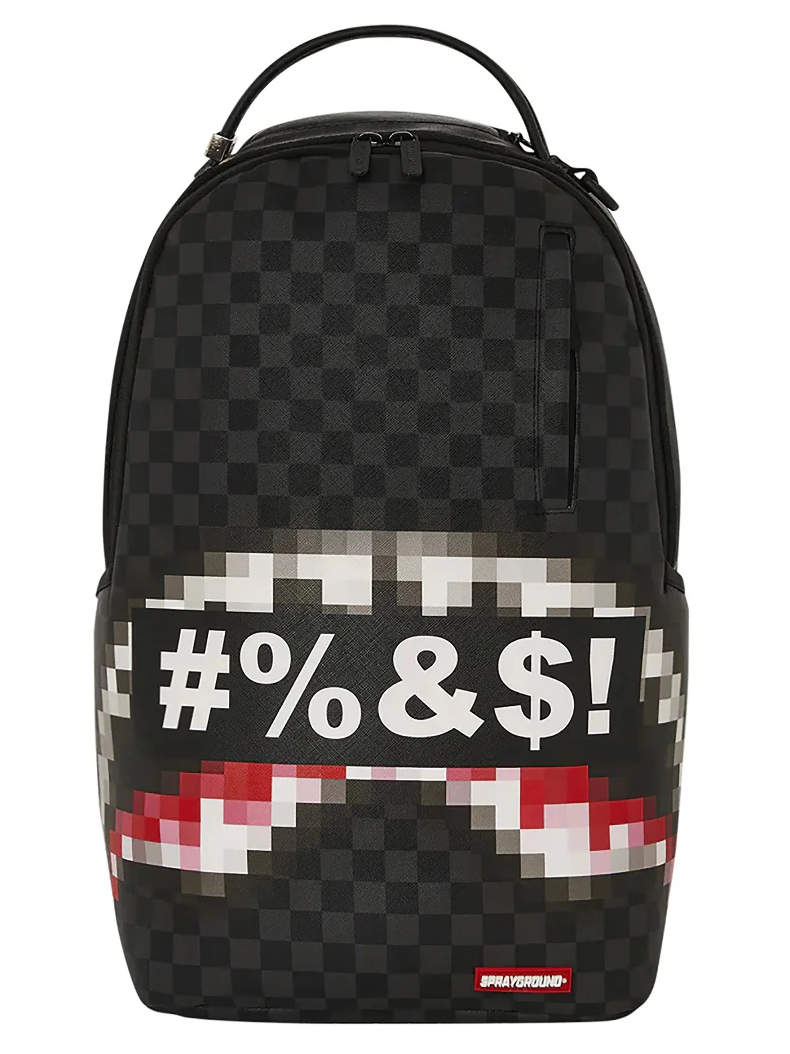 Sprayground Censored Backpack, Black