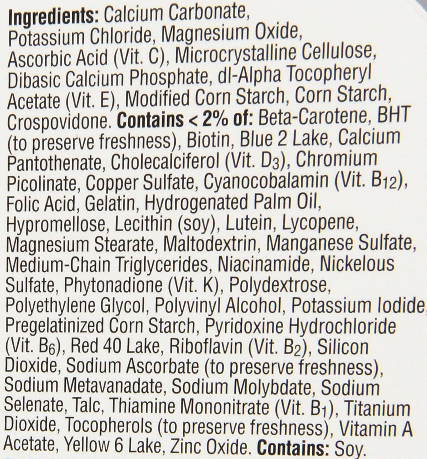 Centrum Silver Multivitamin / Multimineral Supplement Tablet, 100 Count (Pack of 4)