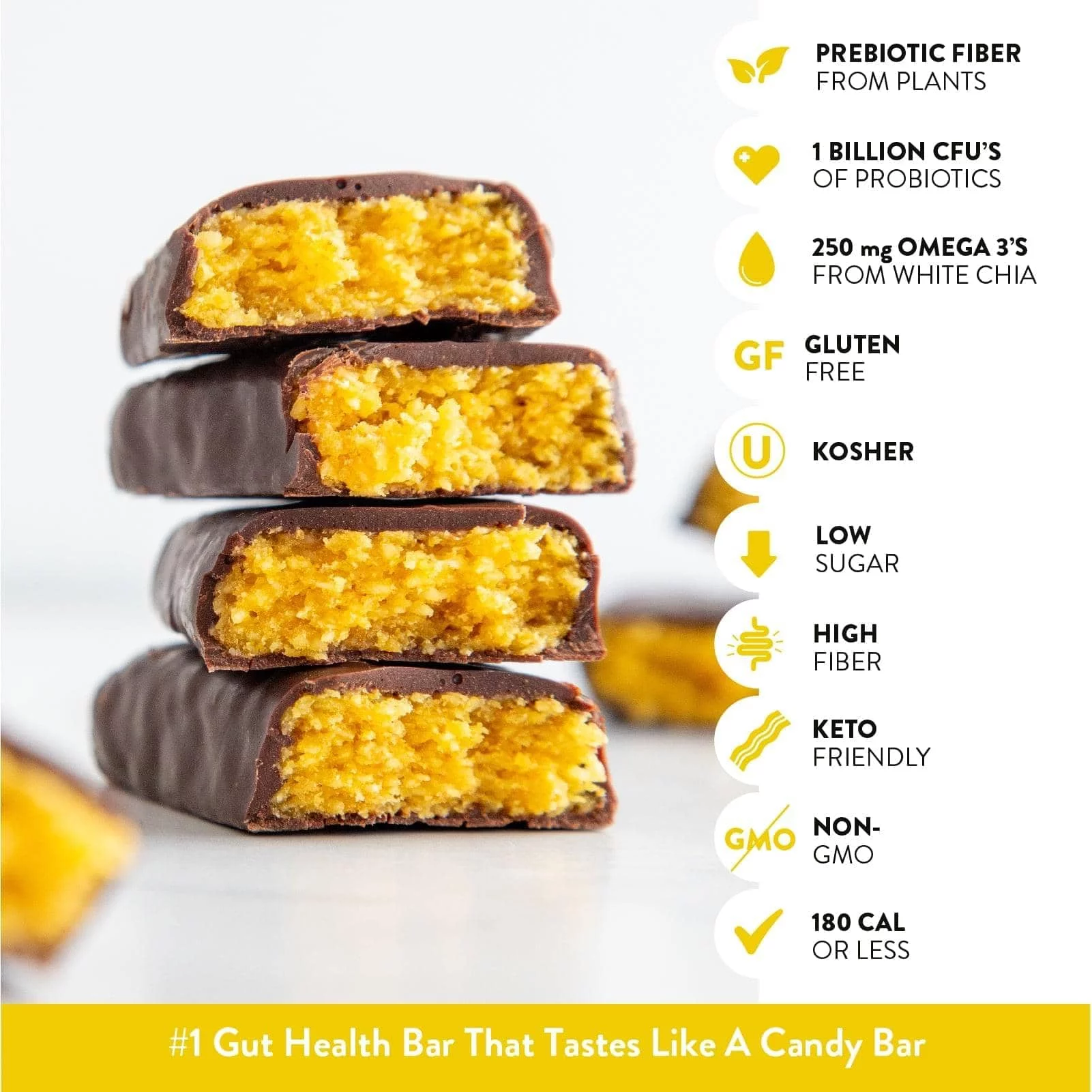 Dark Chocolate Lemon Coconut (12 Pack)