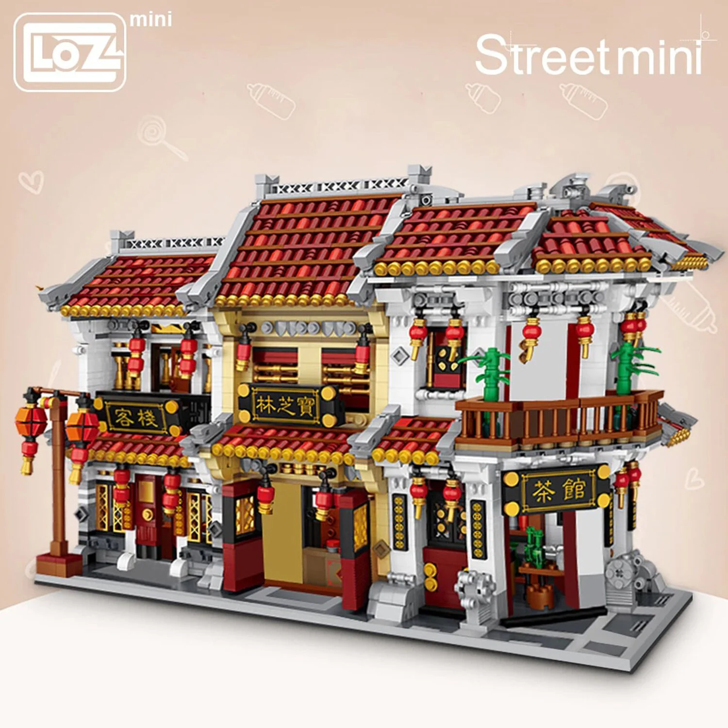 Loz LOZ Mini Blocks - Martial arts Building Bricks Set  42 x 30 x 5 cm