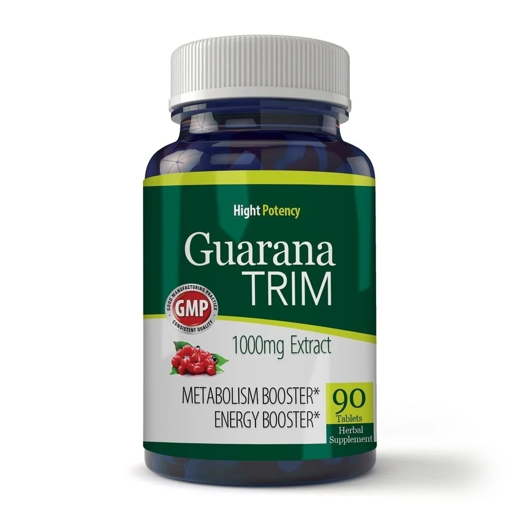 Totally Products Guarana 1000-milligrams Trim Energizer (90 Capsules) 2 bottles