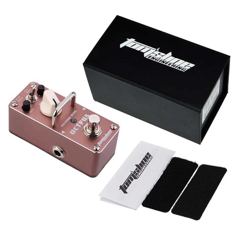 Andoer AROMA AOS-3 Octpus Octave Electric Guitar Effect Pedal Create Unique Tones with True Bypass!