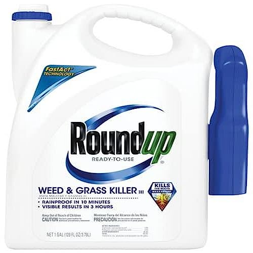 Roundup Ready-To-Use Weed & Grass Killer III with Comfort Wand, 1.33 gal.
